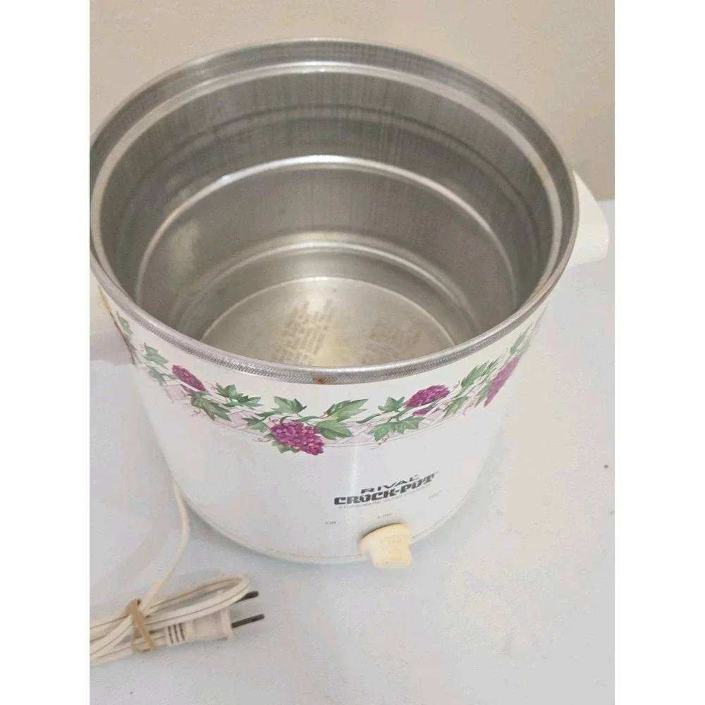 Rival Crock Pot 3150 Replacement Base Empty Electric Heating Element Part Grapes